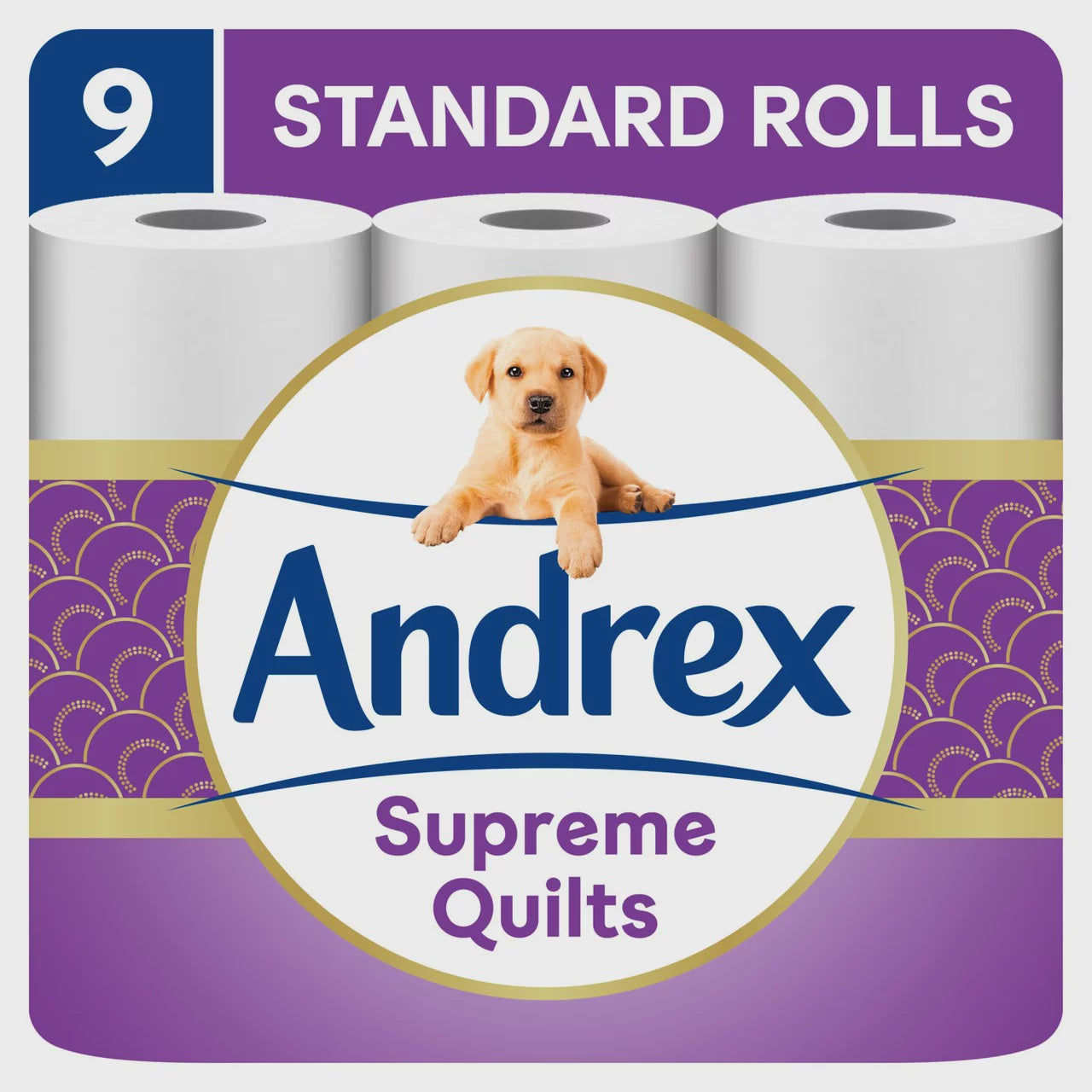 Andrex Supreme Quilts Toilet Roll 9pk