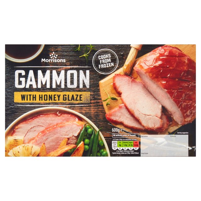 Morrisons Gammon with Honey Glaze 600g