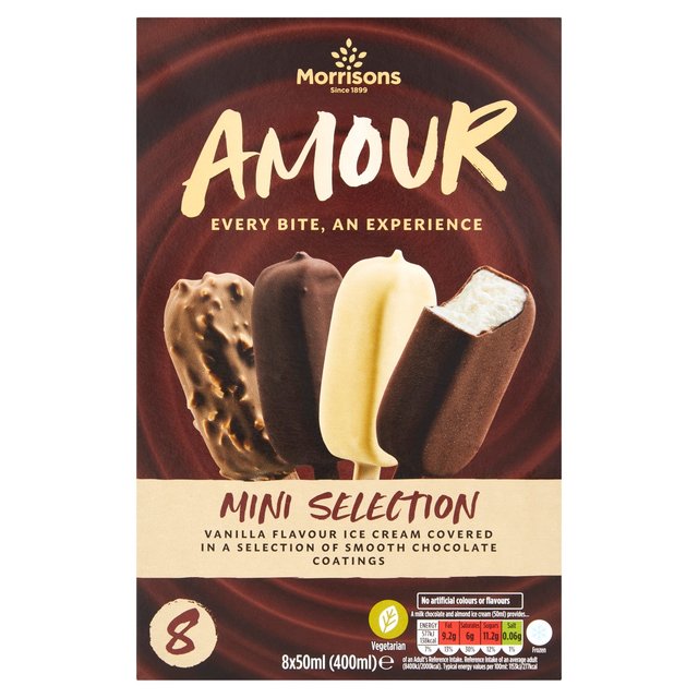 Morrisons Mini Selection Amour 8 x 50ml