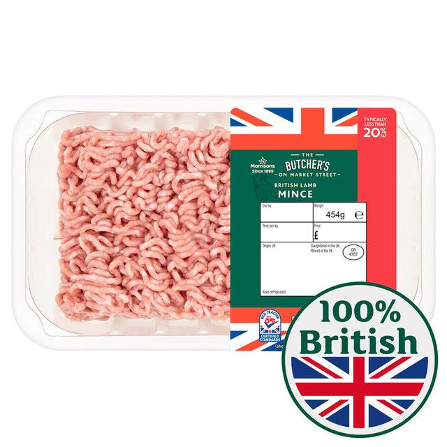 M British Minced Lamb 454g