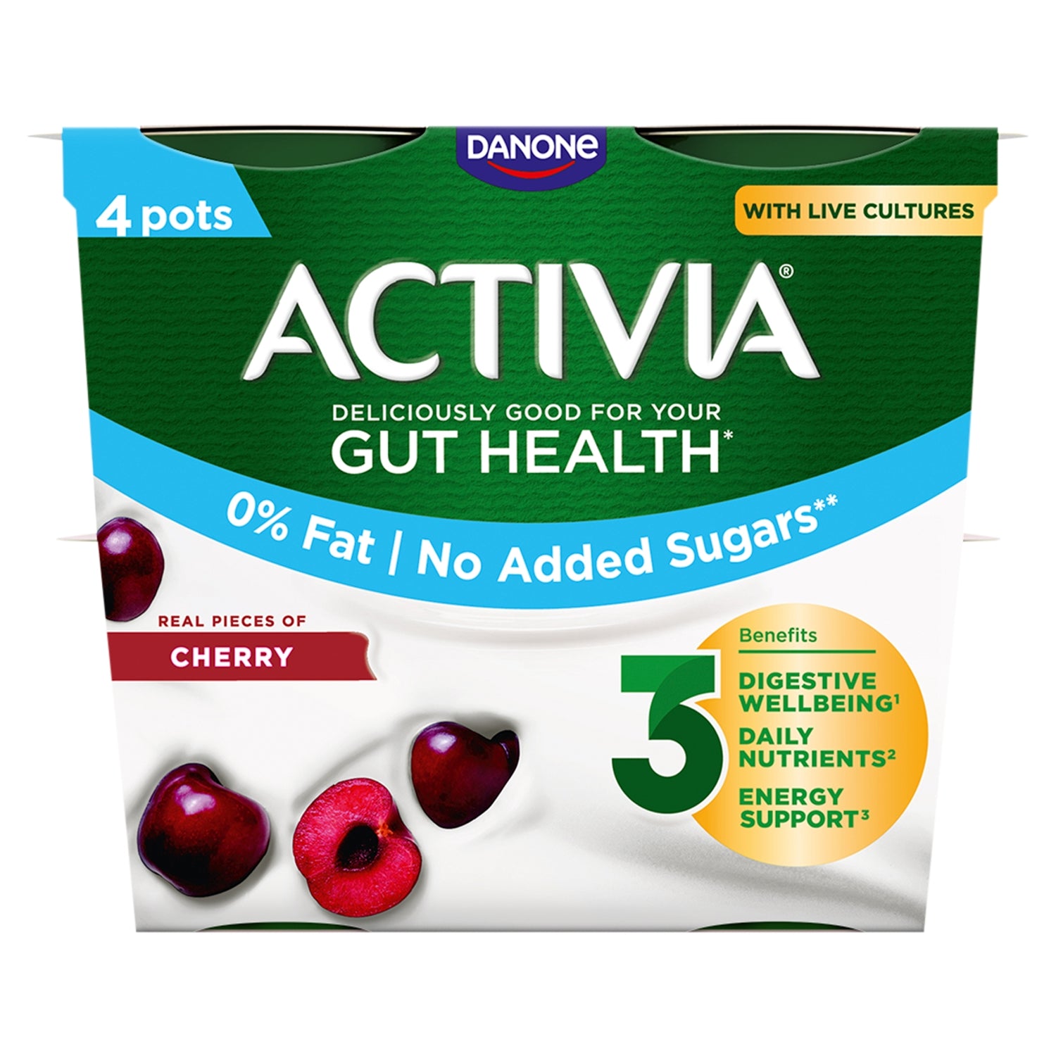 Activia Cherry 4 x 115g