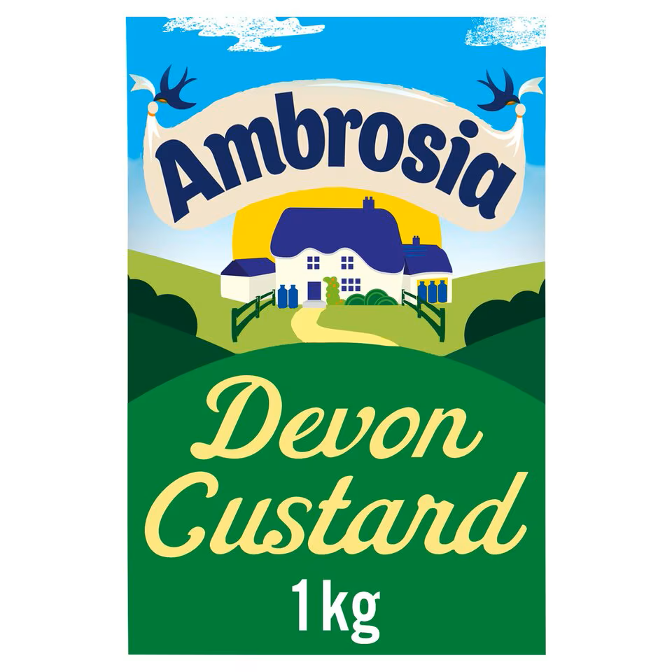 Ambrosia Devon Custard Carton 1kg