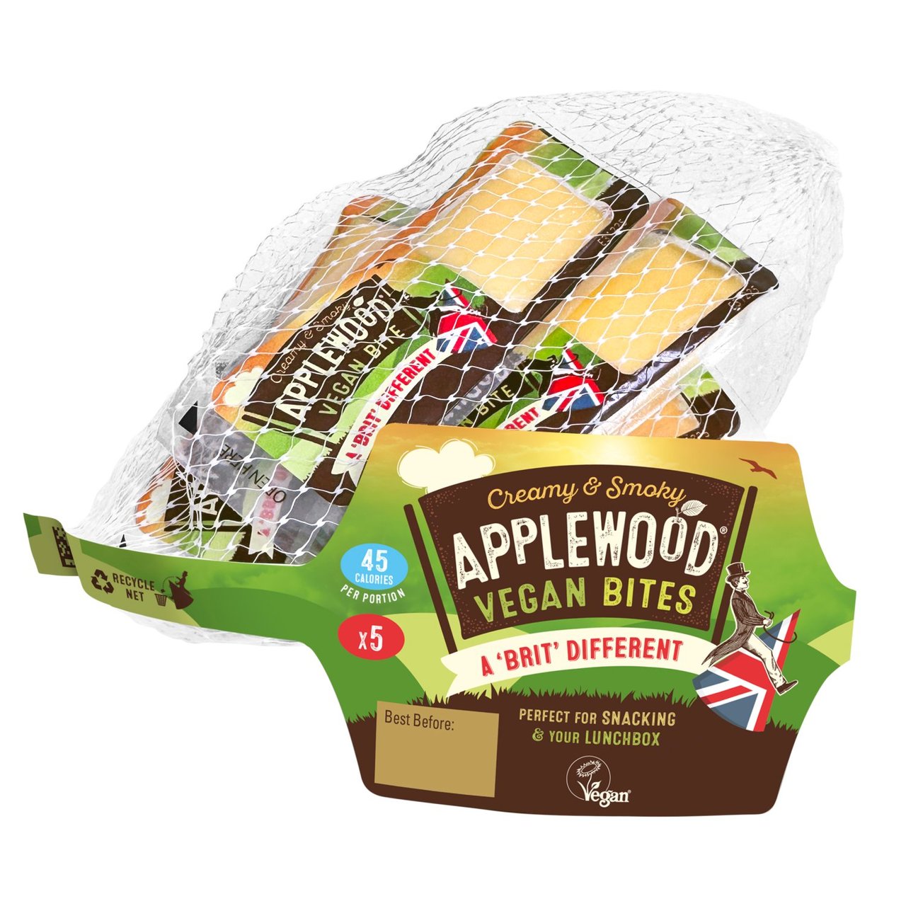 Applewood Cheese Snacking Bites 5 x 15g