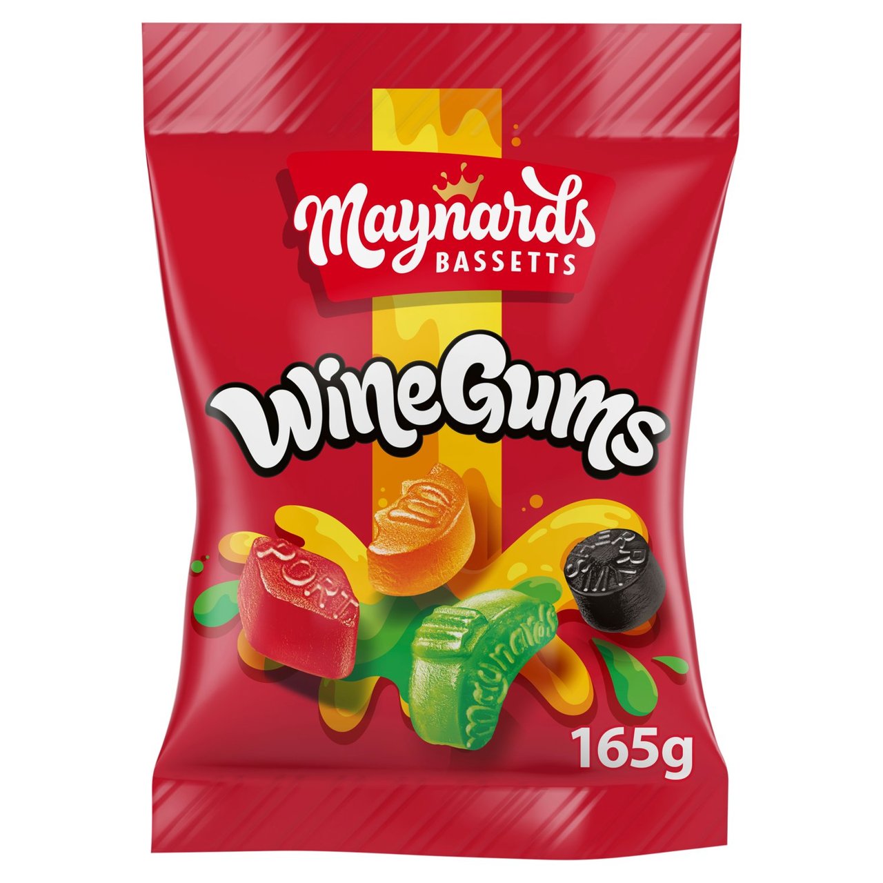 Maynards Bassetts Wine Gums Sweets 165g