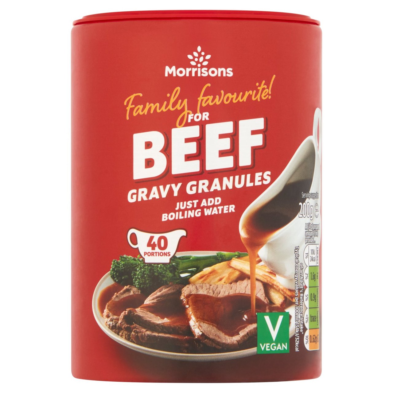 Morrisons Gravy Granules For Beef 200g