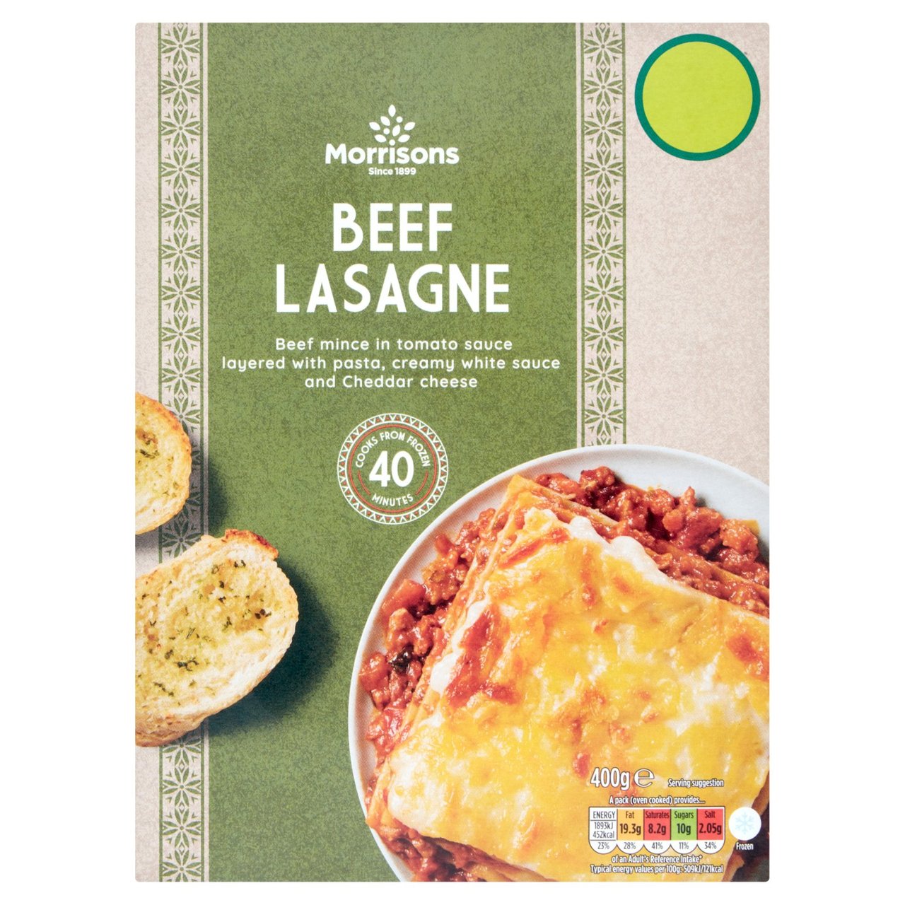 M Beef Lasagne 400g