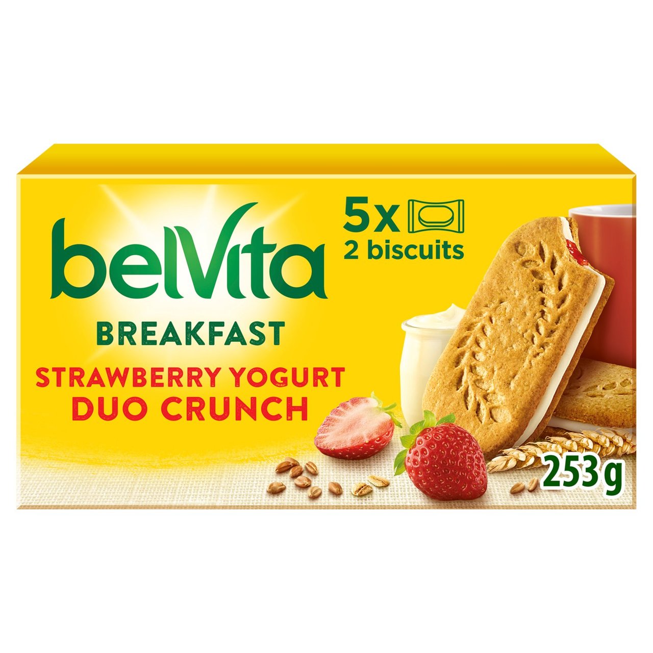 Belvita Duo Strawberry 5 pack 253g