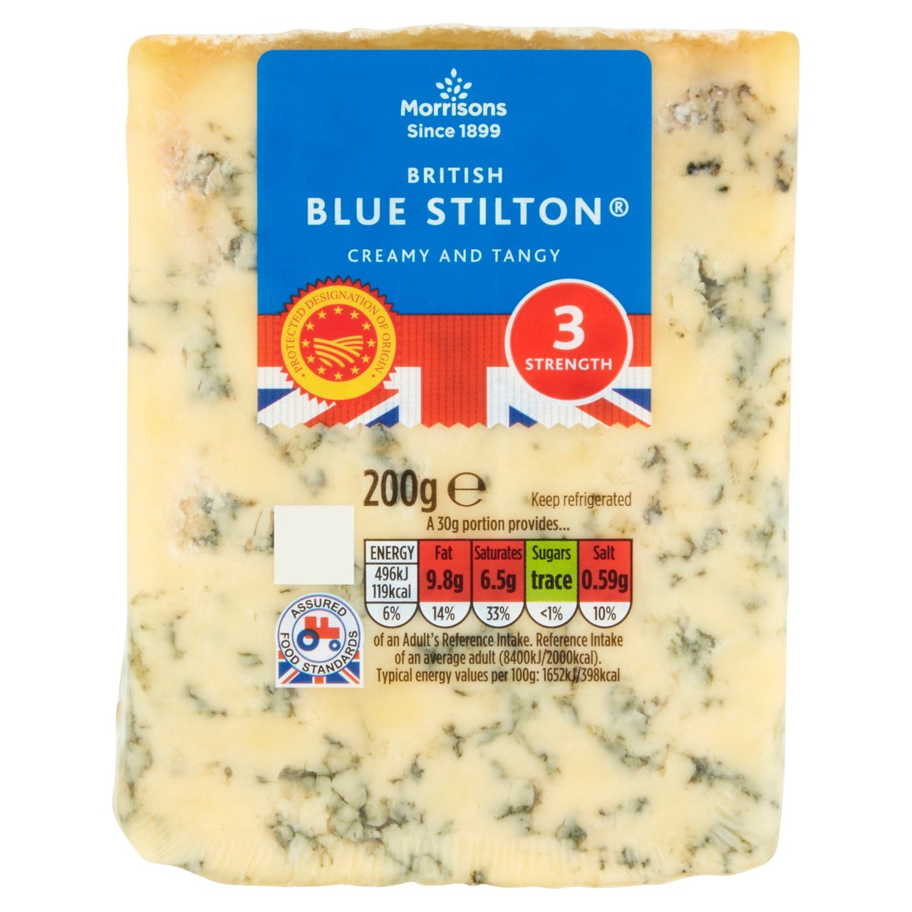 Morrisons Blue Stilton Standard 200g