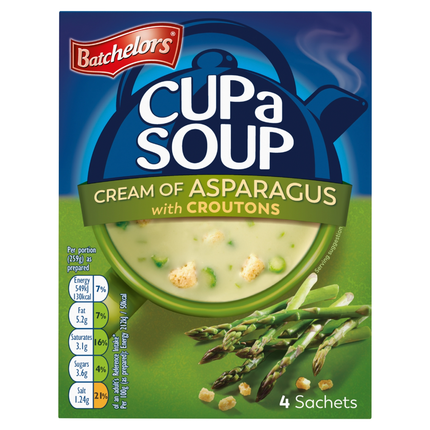 Batchelors Cup a Soup Asparagus & Croutons 117g