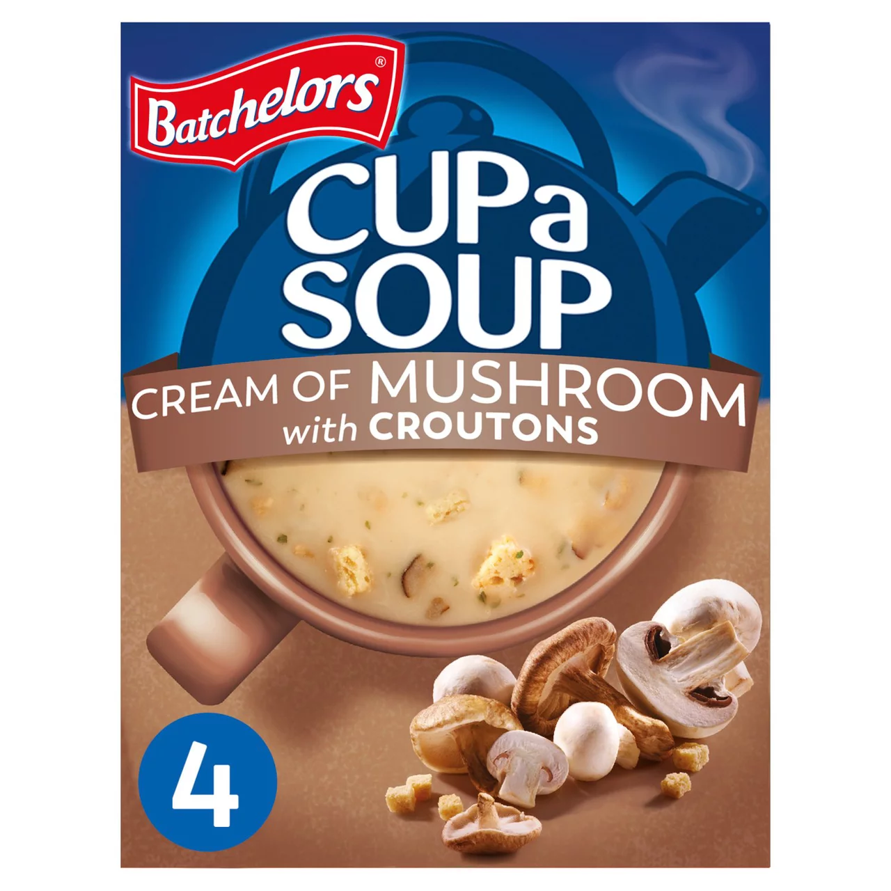 Batchelors Cup-a-Soup Mushroom 4 x 99g