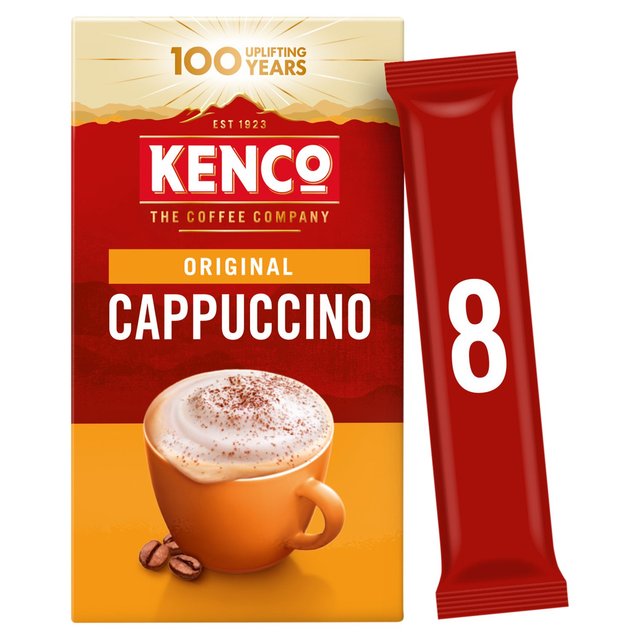 Kenco 8 Cappuccino Sachets 118.4g