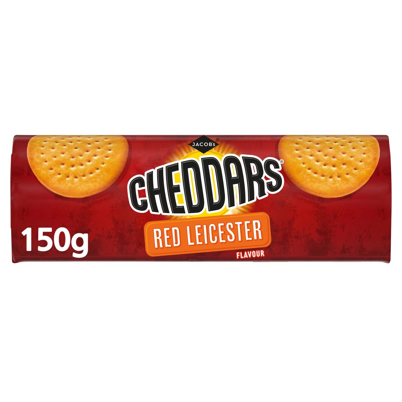 Jacobs Cheddars Red Leicester Flavour 150g