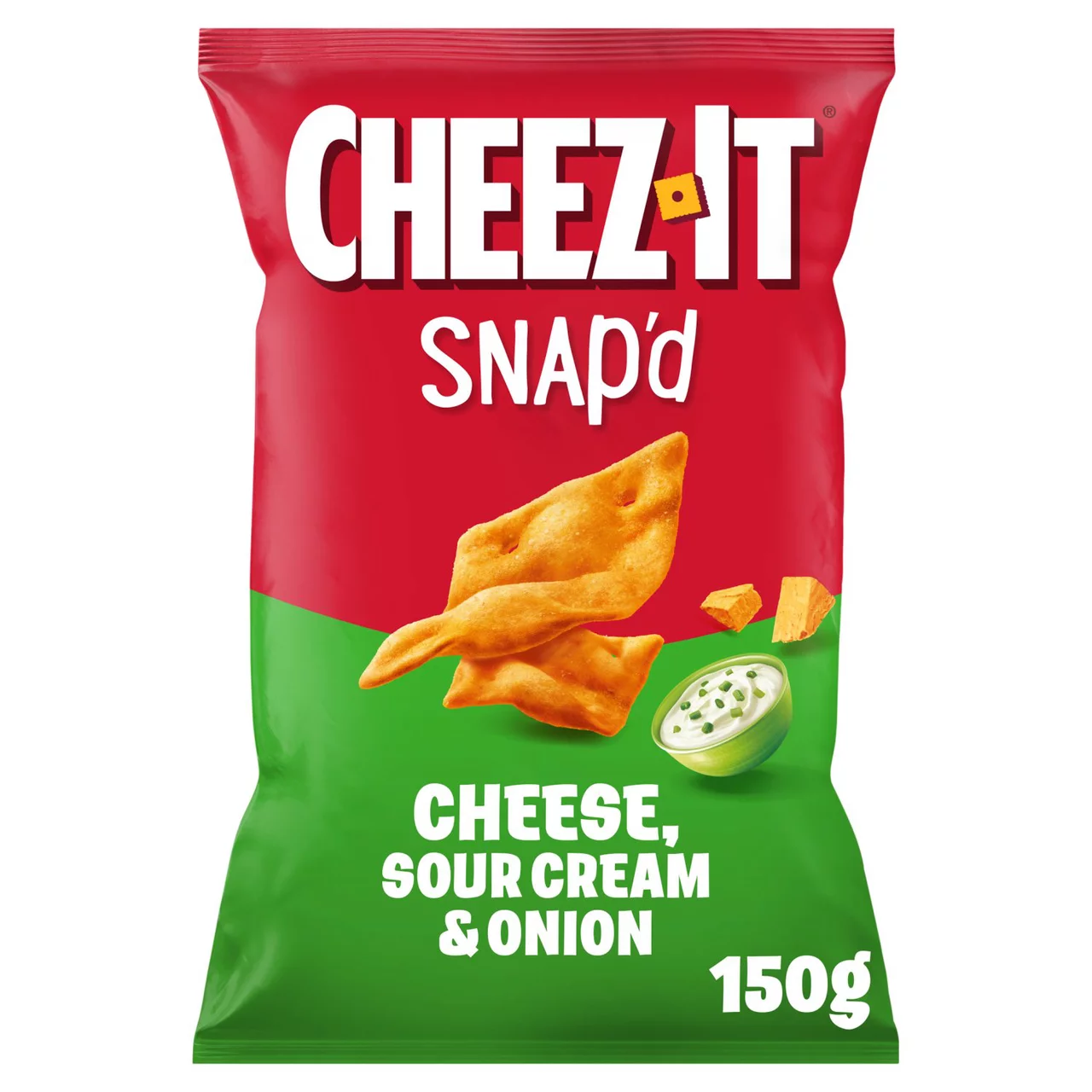 Cheez-It SnapD Cheese & Sour Cream & Onion 150g