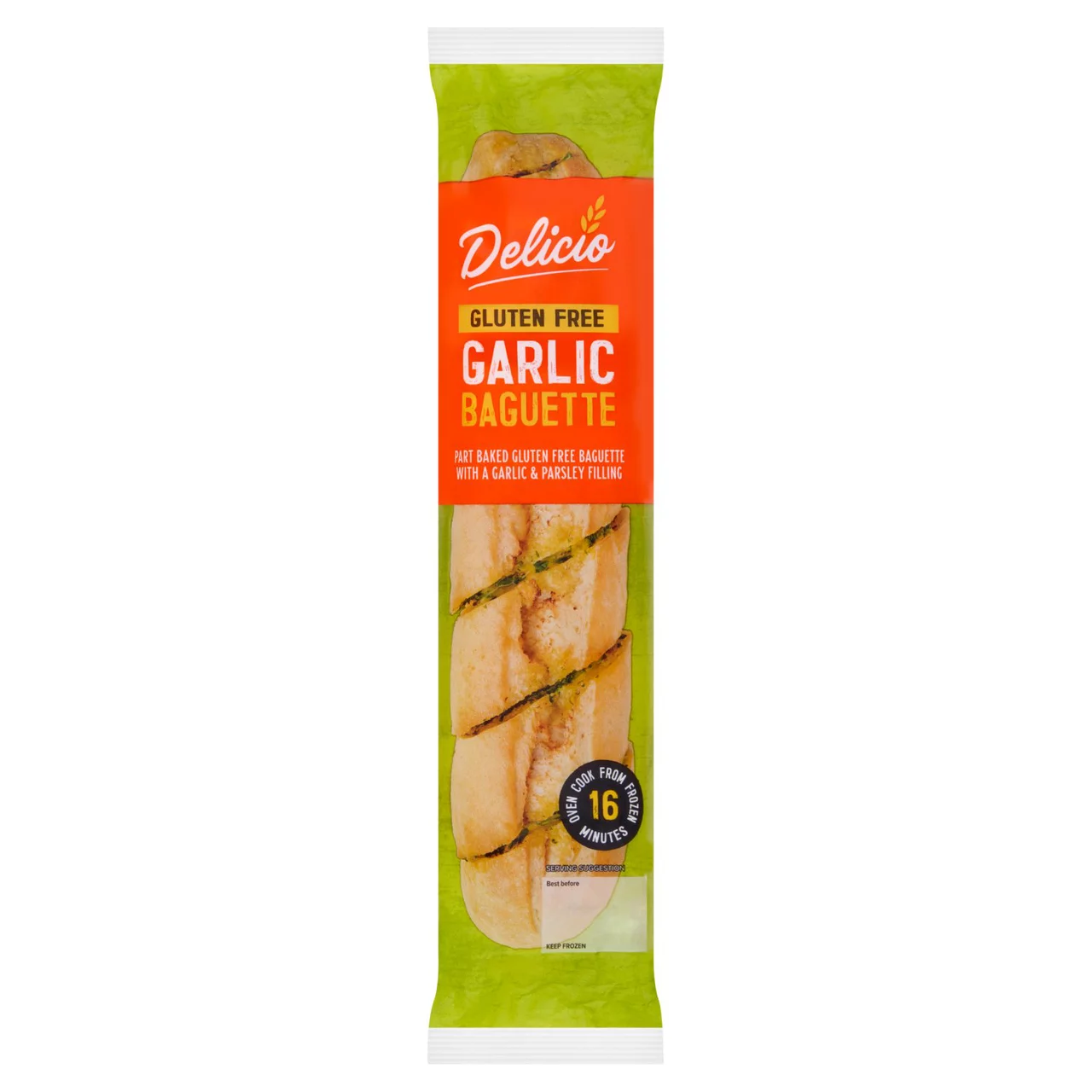 Delicio Gluten Free Garlic Baguette 170g