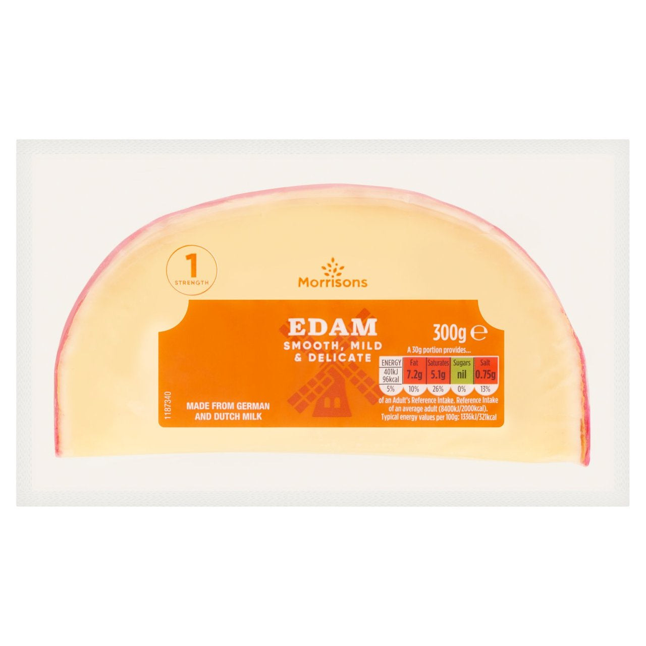 Morrisons Edam Wedge 300g