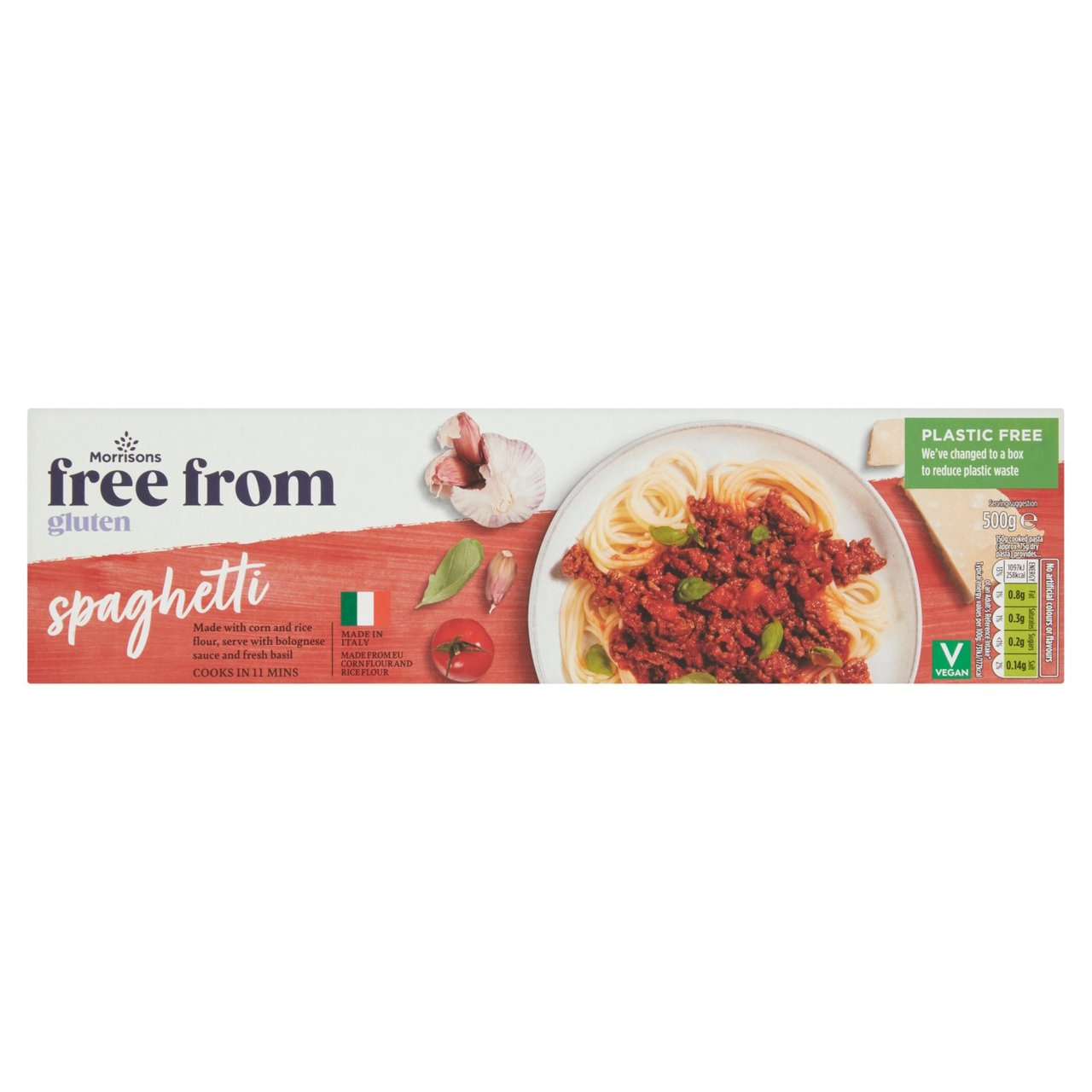 Morrisons Free From Spaghetti Pasta 500g