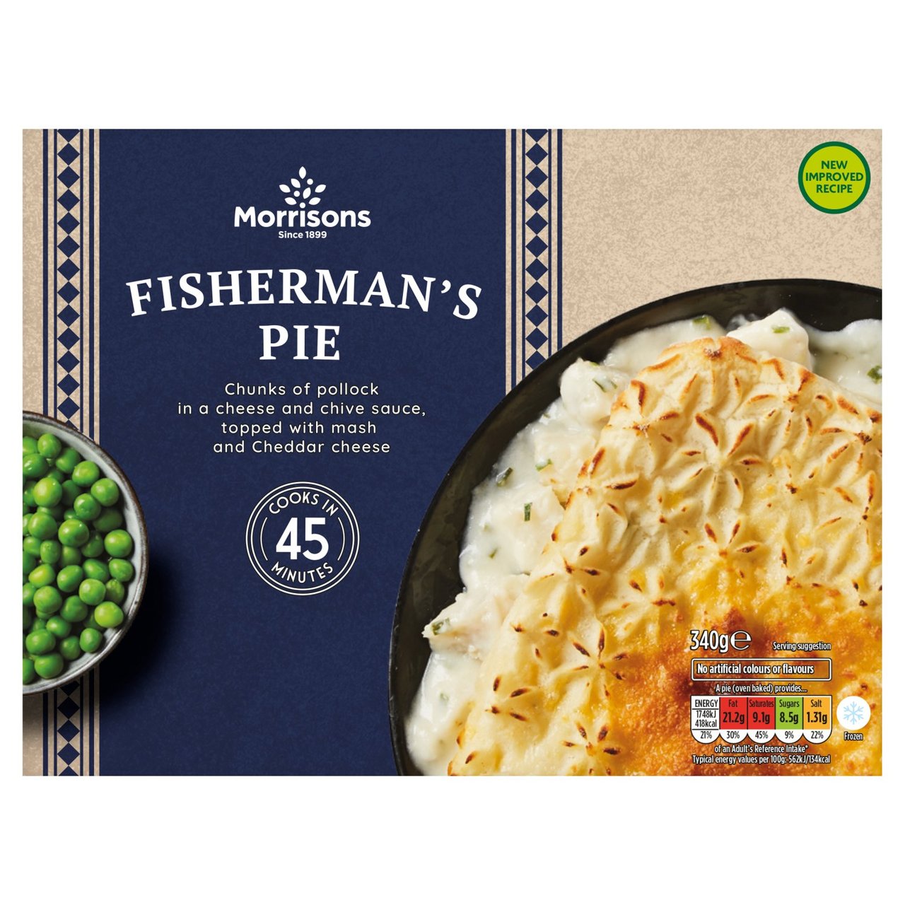 Morrisons Fishermans Pie 340g