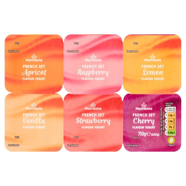 Morrisons French Set Yoghurt 6 x 125g