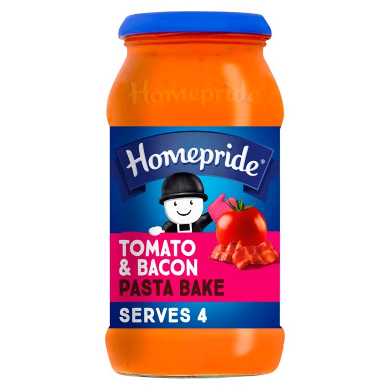 Homepride Pasta Bake Creamy Tomato & Bacon 485g