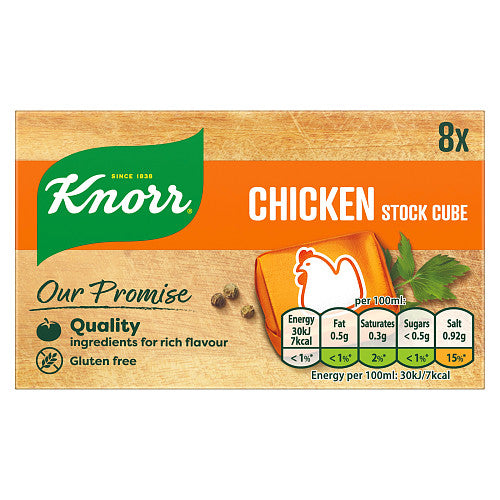 Knorr Chicken Stock Cubes 8 x 10g