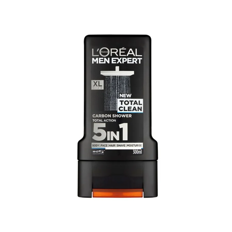 L'Oreal Men Expert Total Clean Shower Gel 300ml