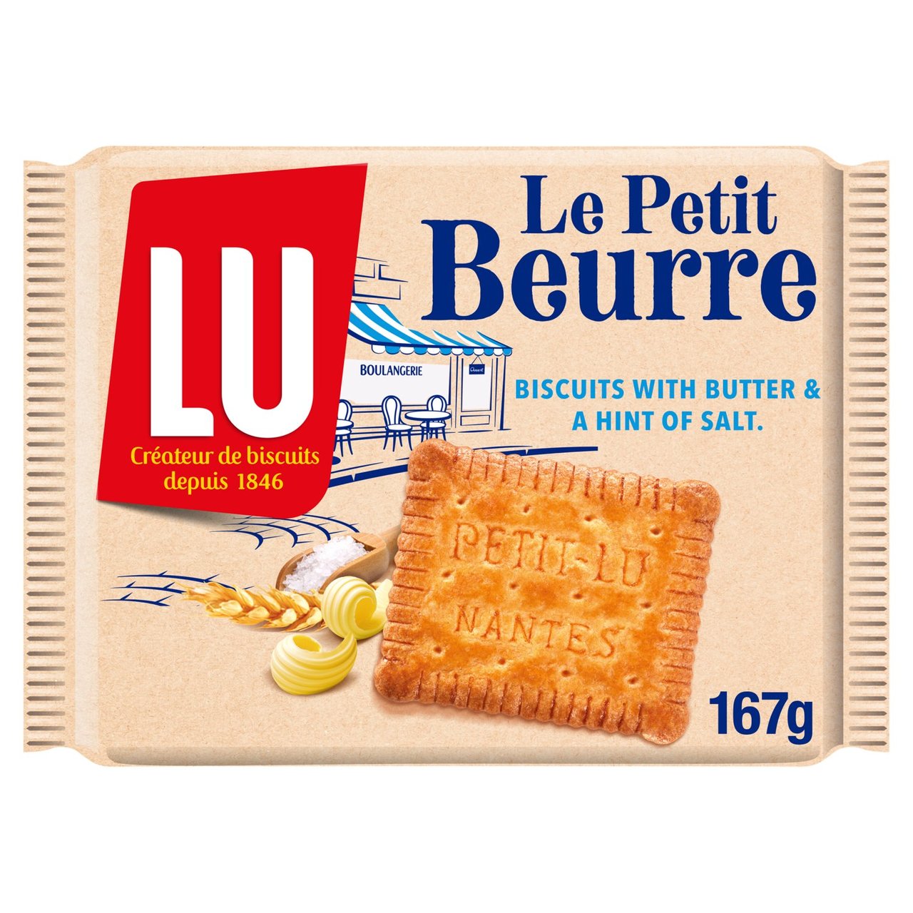 LU Le Petit Beurre Salted Biscuit 167g