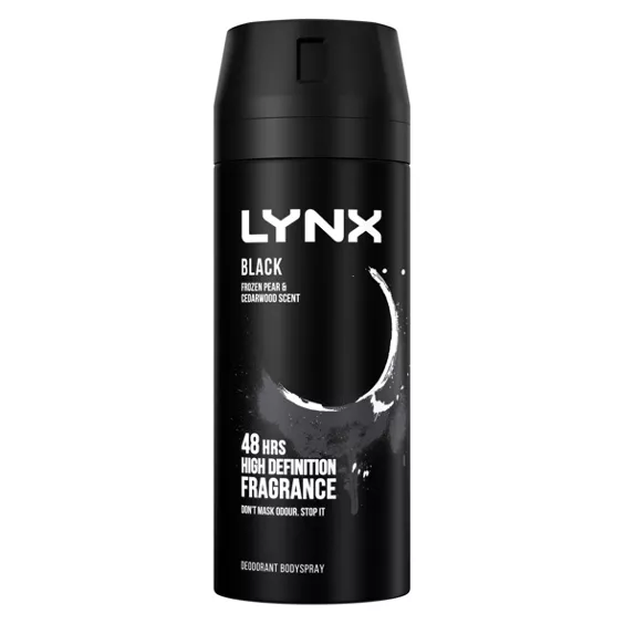 Lynx Bodyspray Black 150ml