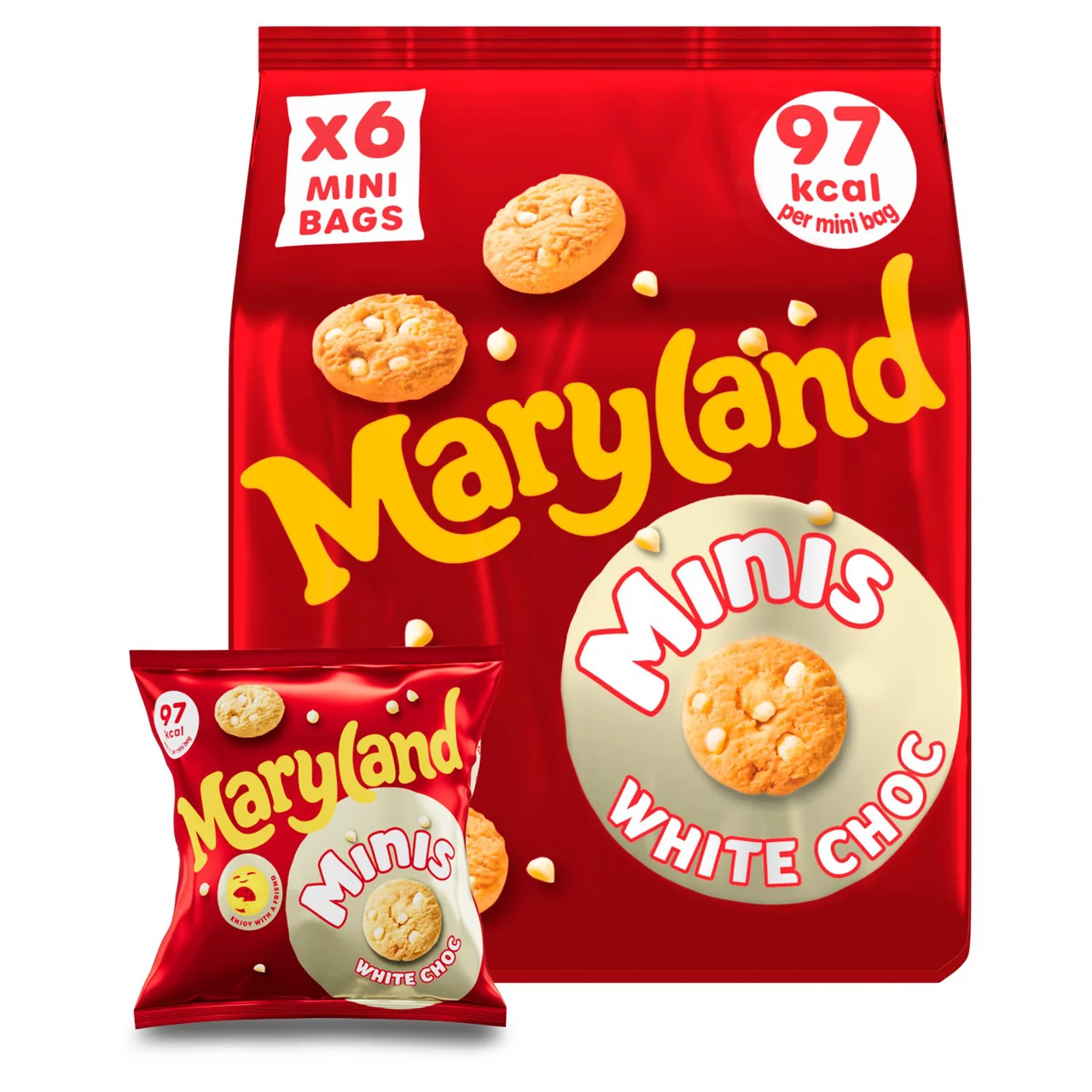 Maryland White Choc Minis 6pk