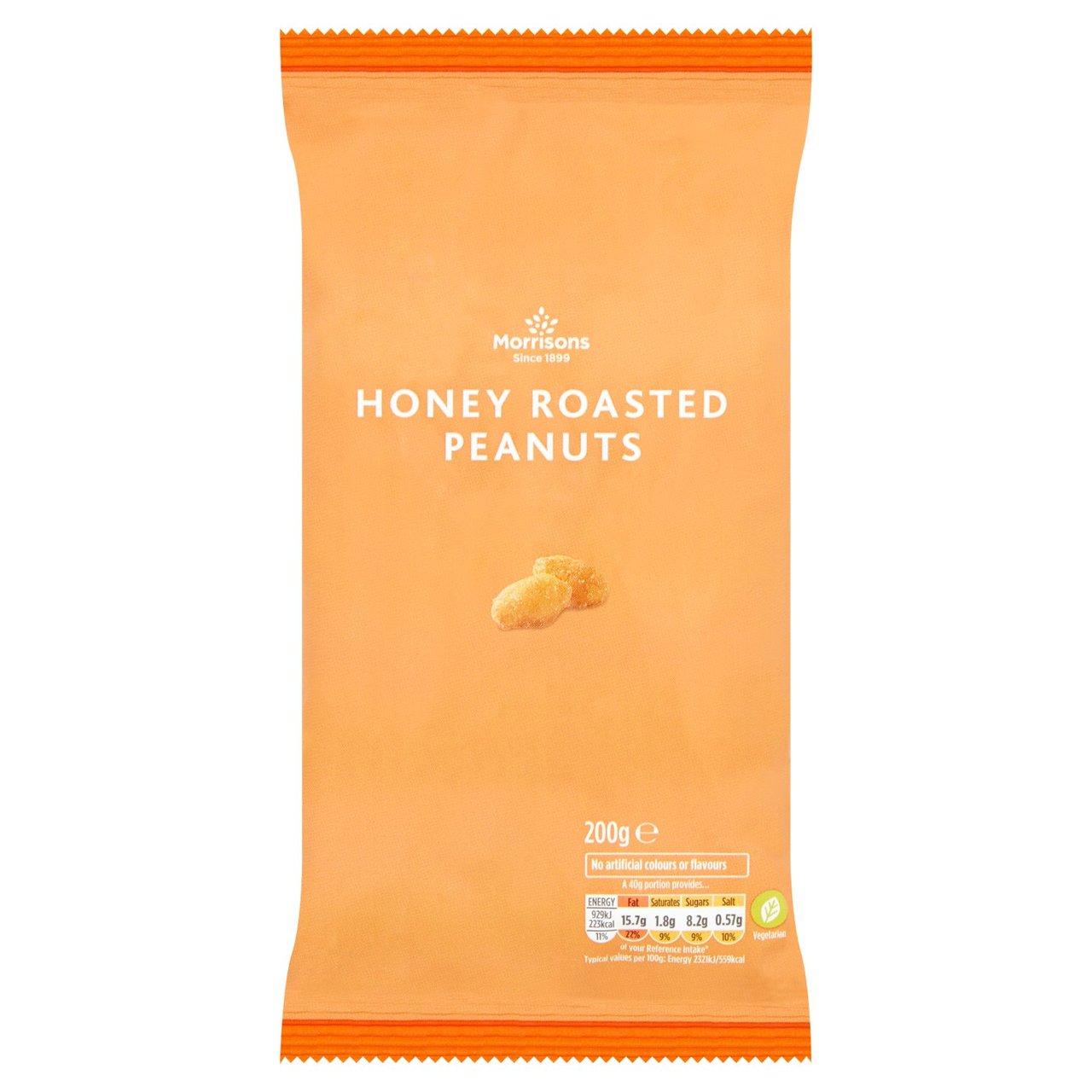 Morrisons Honey Roast Peanuts 200g