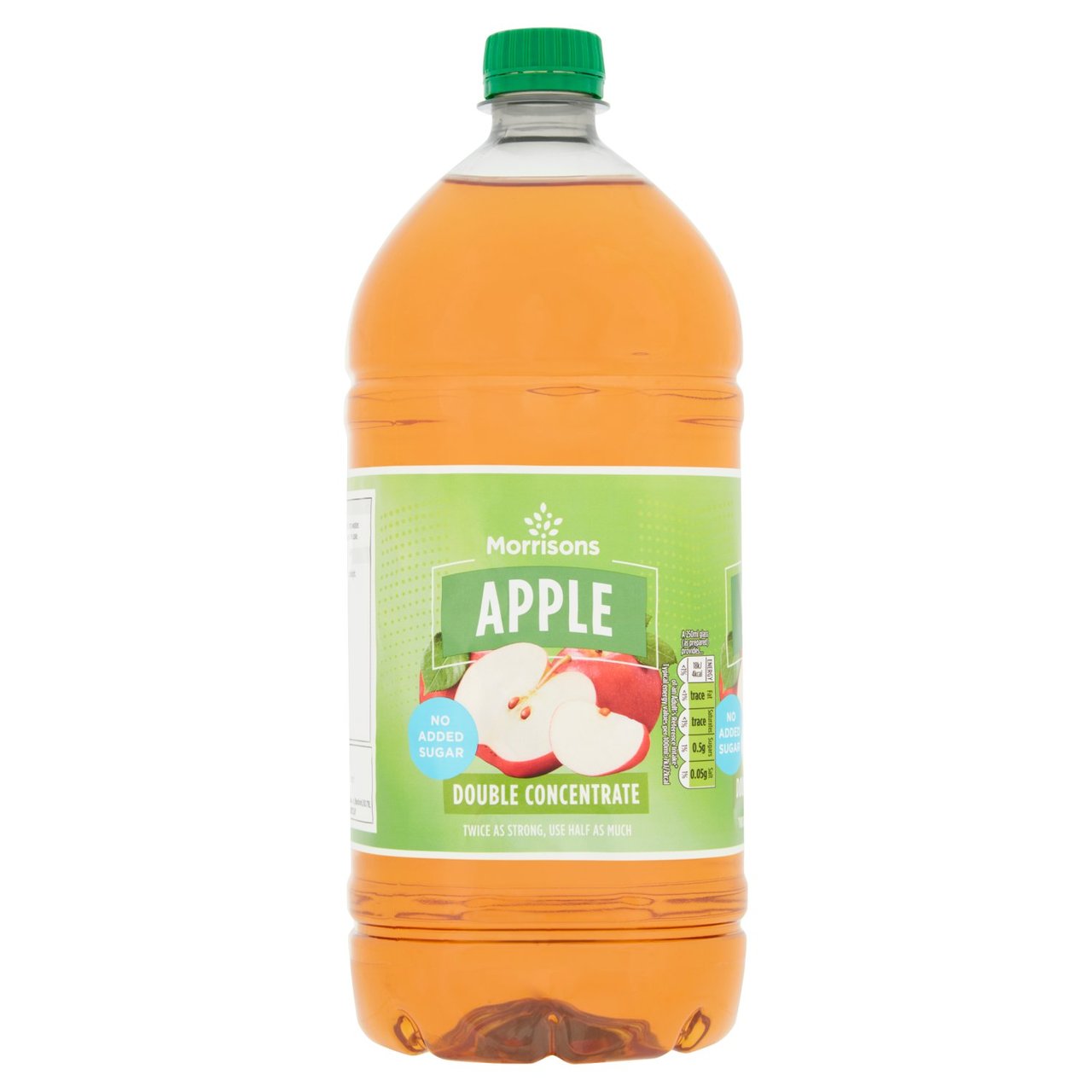 Morrisons No Added Sugar Apple Squash Double Concentrate 1.5L