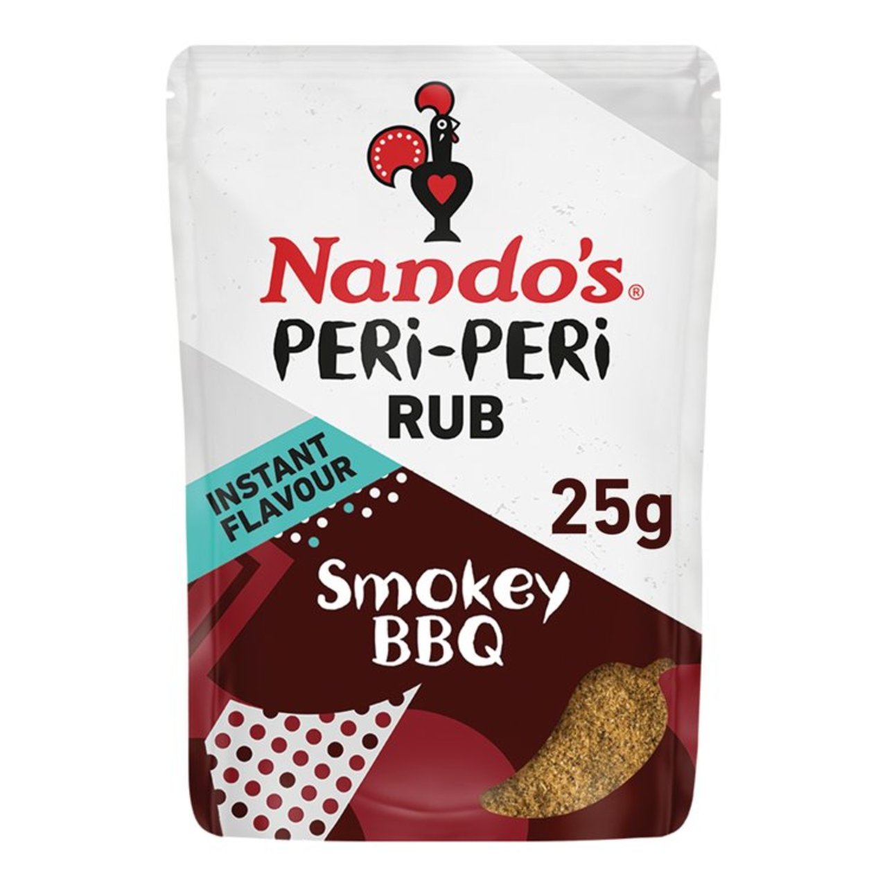 Nandos BBQ Peri Peri Rub Medium 25g