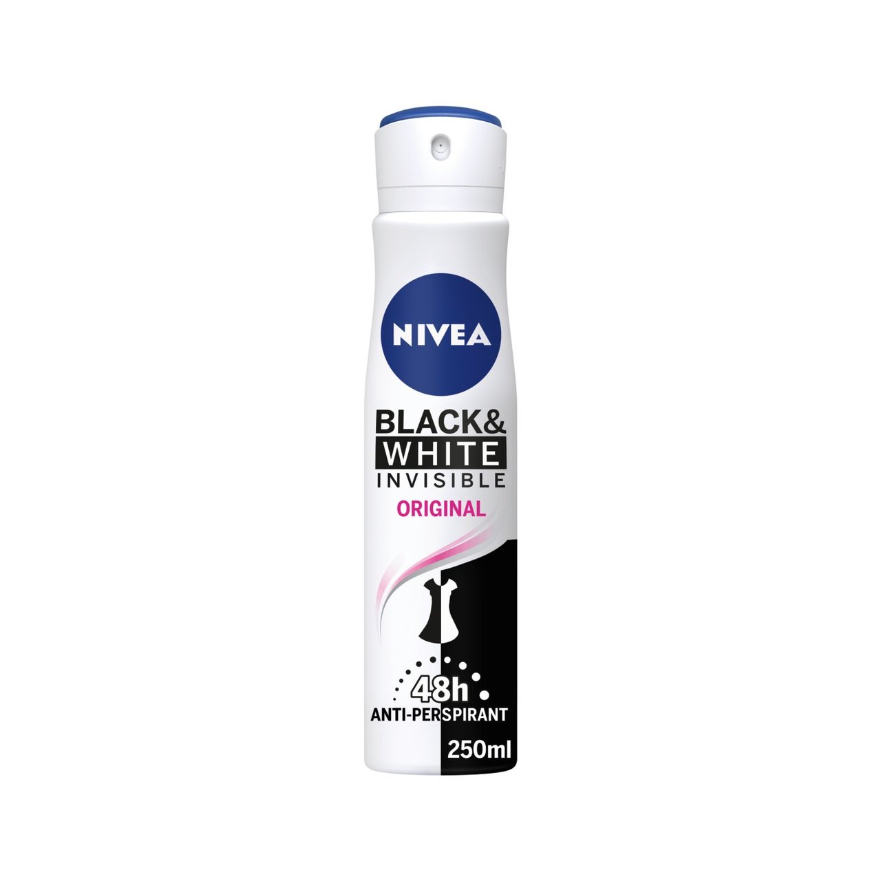Nivea Female Black & White Clear Anti-Perspirant 250ml*