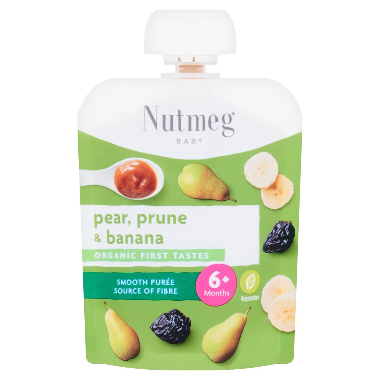 Nutmeg Pear Prune Banana 6 Months 70g
