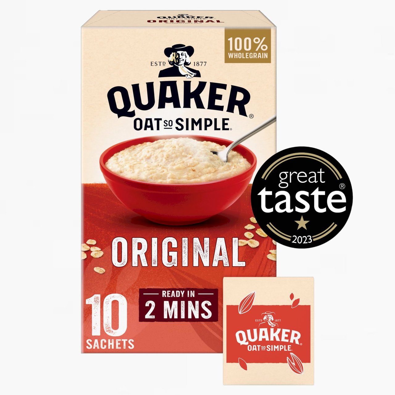 Quaker Oat So Simple Original 10 Sachets 270g