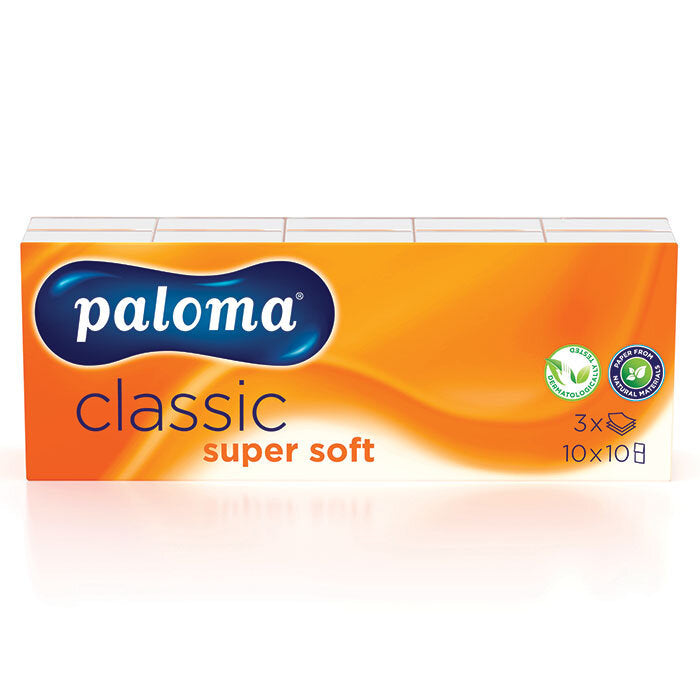 Paloma Pocket Tissues 10pk