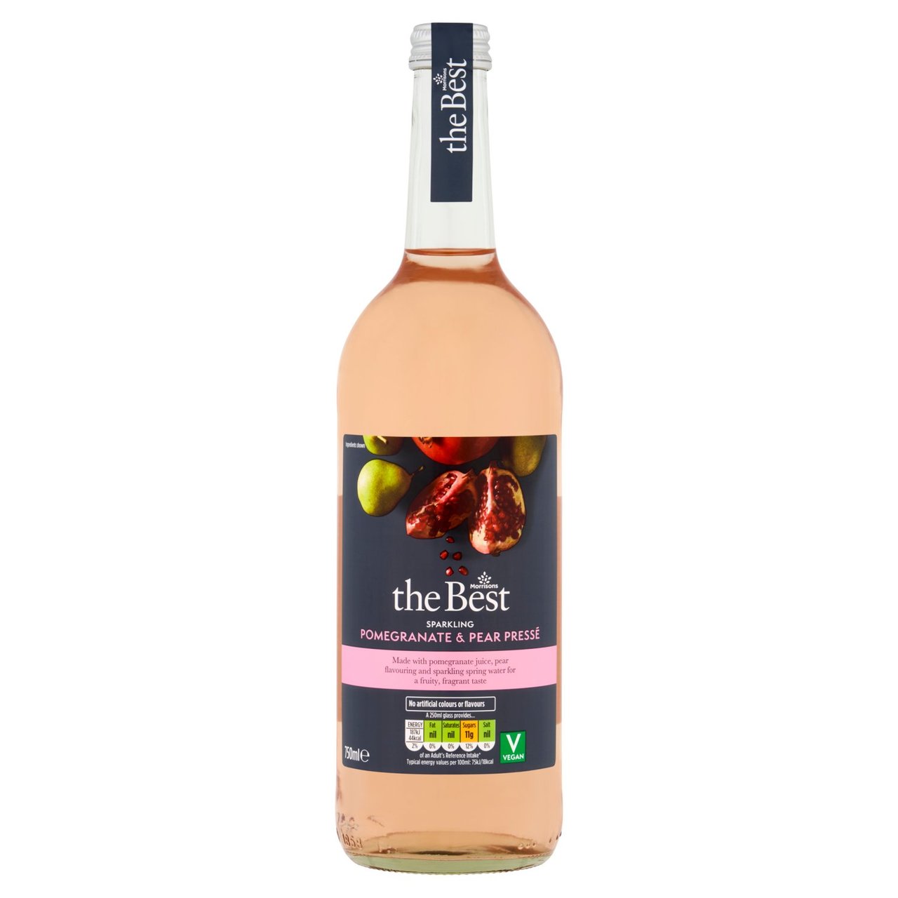 Morrisons The Best Pomegranate Pear Presse 750ml