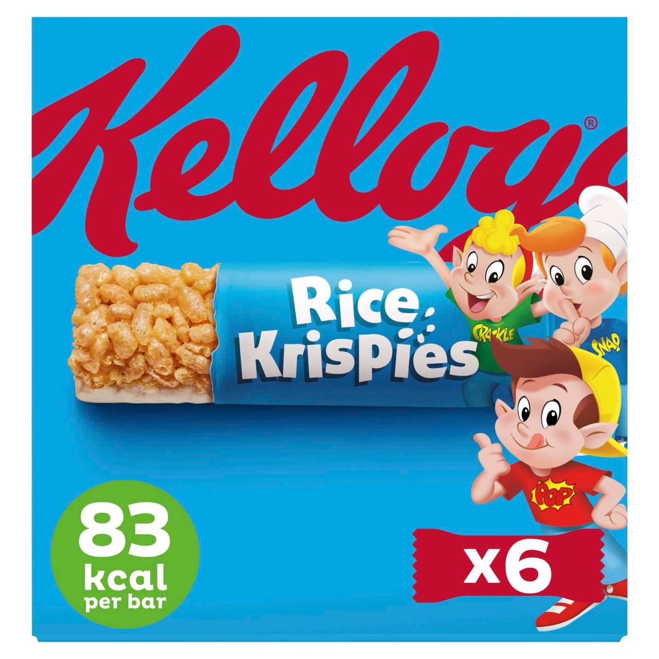 Kelloggs Rice Krispies Snack Bar 6 x 20g*