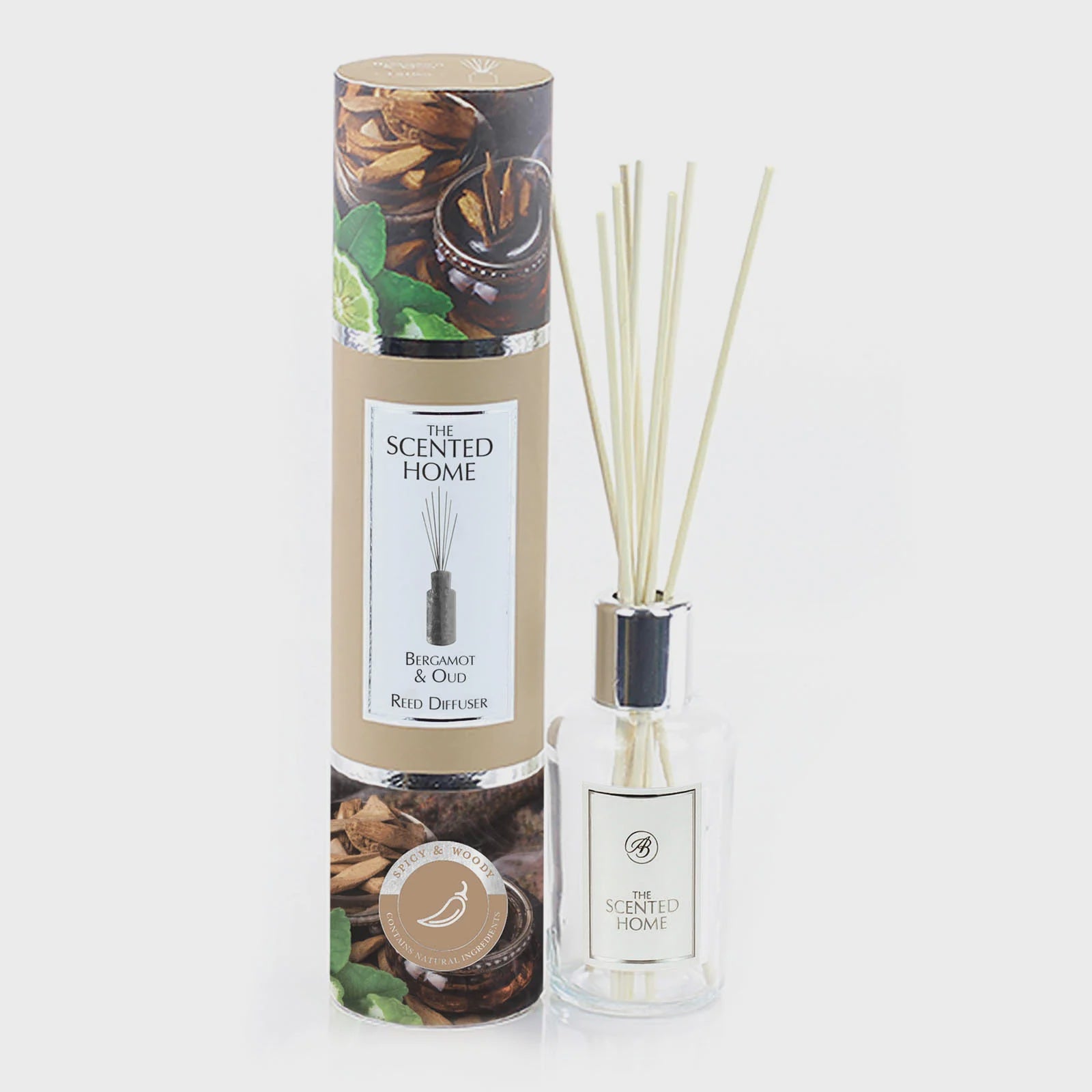 A & B Scented Home Diffuser Bergamot & Oud 150ml