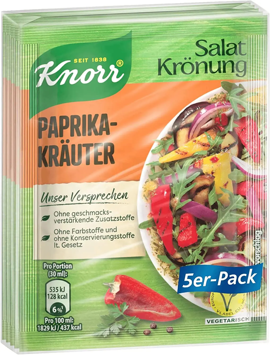 Knorr Salat Kronung Paprika-Krauter 5pk.*