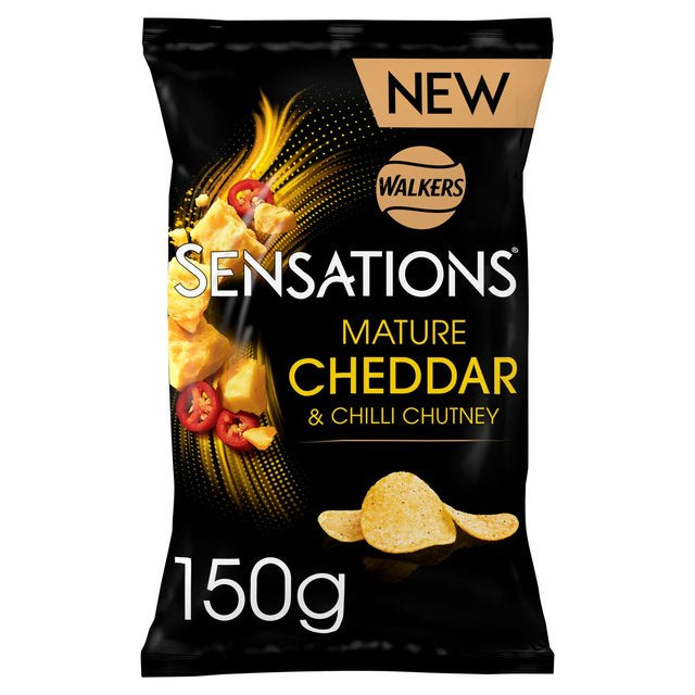 Sensations Mature Cheddar & Chilli Chutney 150g