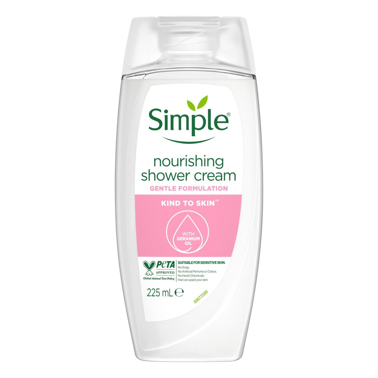 Simple Nourishing Shower Cream 225ml*