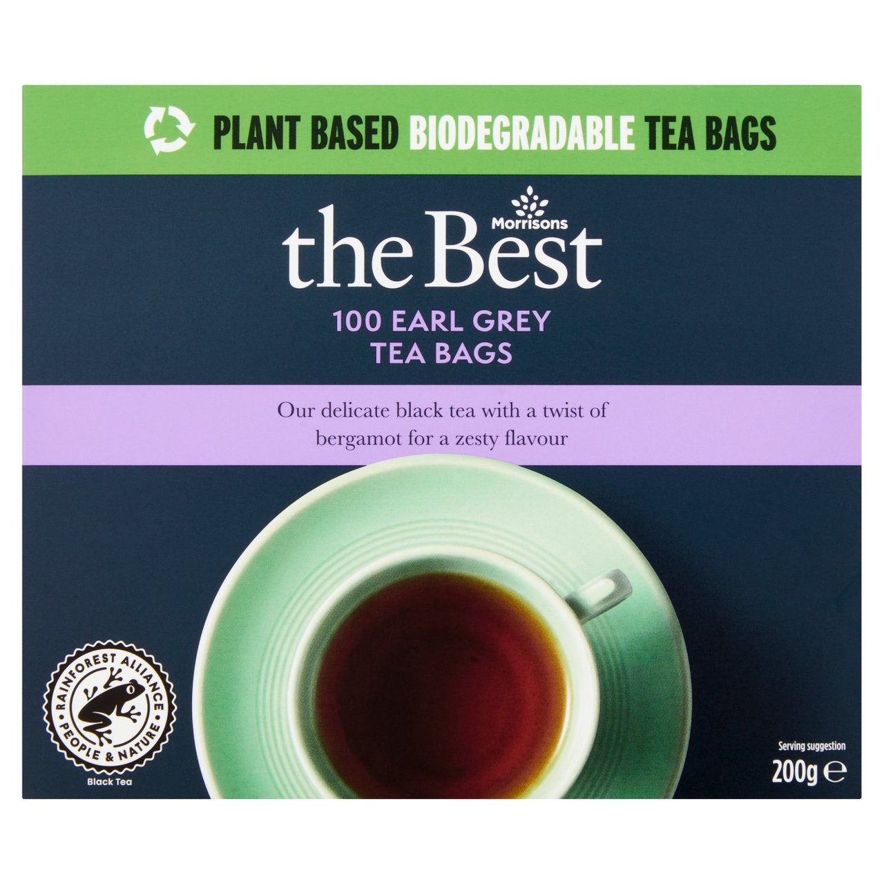 M 100 The Best Earl Grey Tea Bags 200g