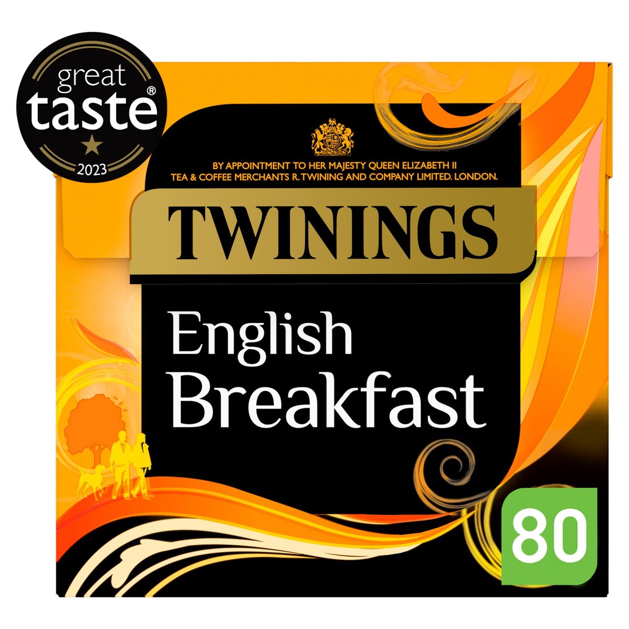 Twinings English Breakfast Tea Bags 80pk