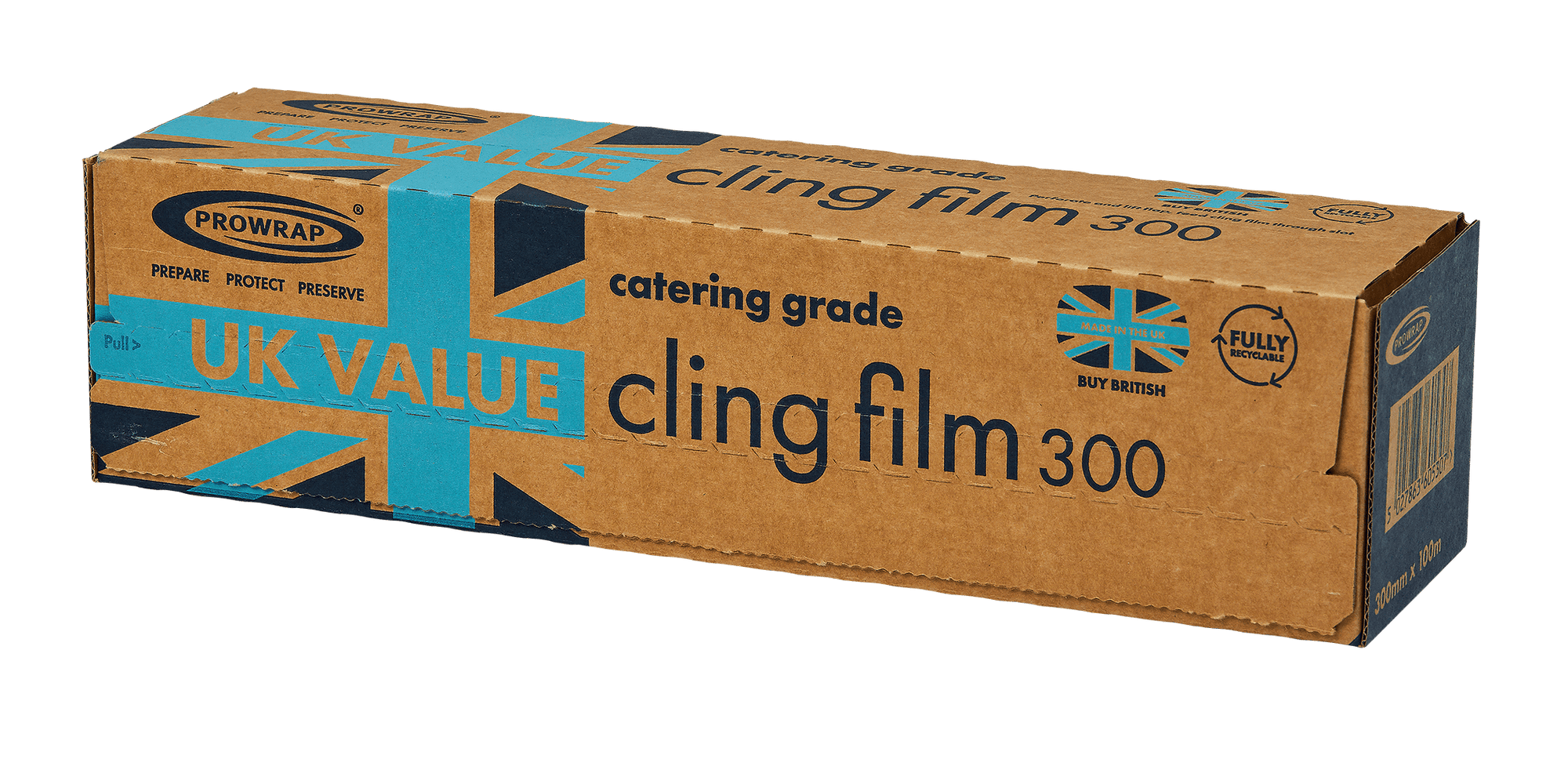 UK Value Catering Cling Film  300mm x 100m