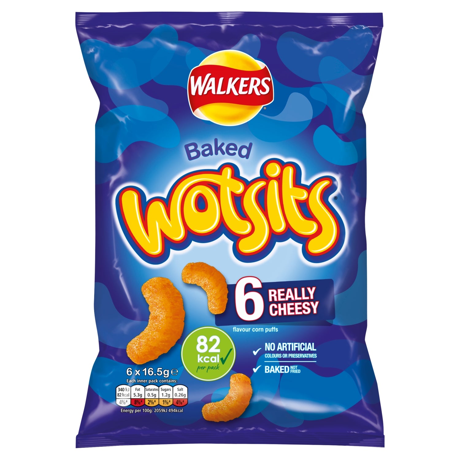 Wotsits Cheese 6 x 16.5g [362]