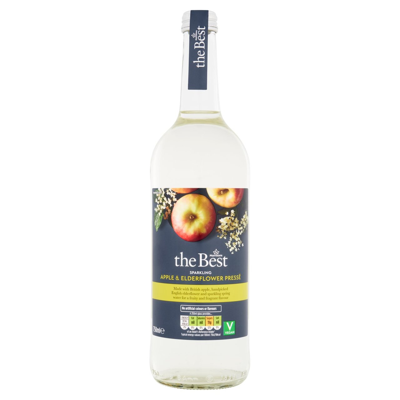 Morrisons The Best Apple Elderflower 750ml