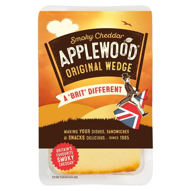 Applewood Cheese Wedge 185g