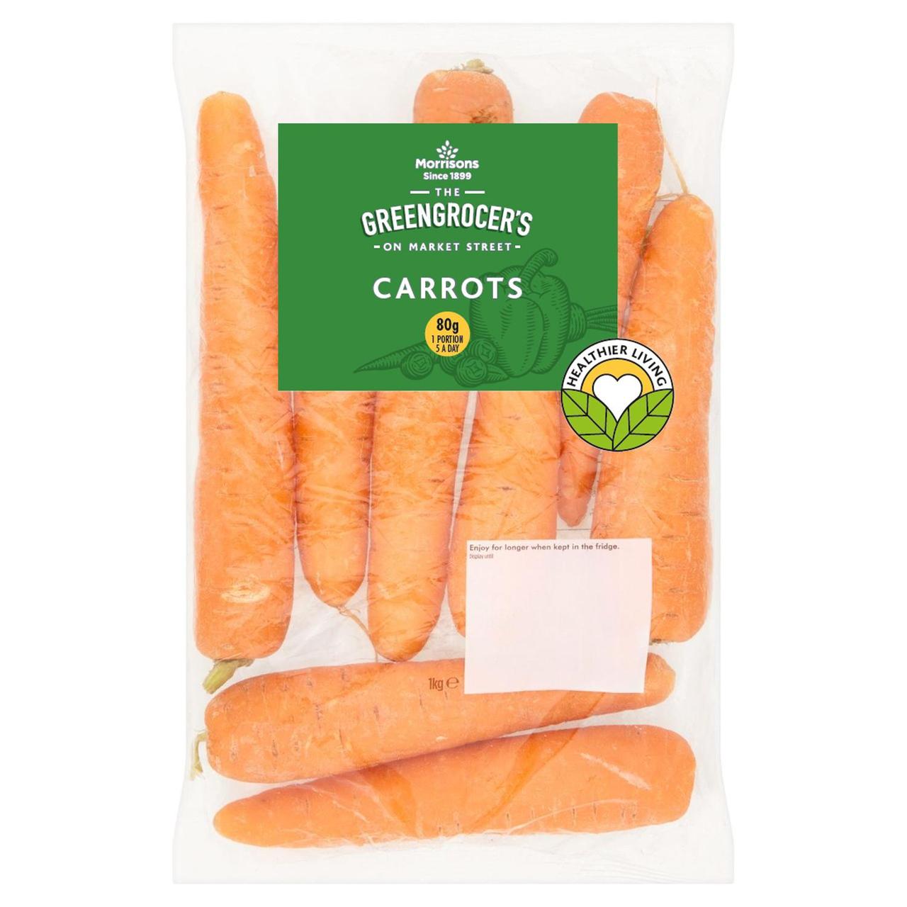 Morrisons Carrots 1kg