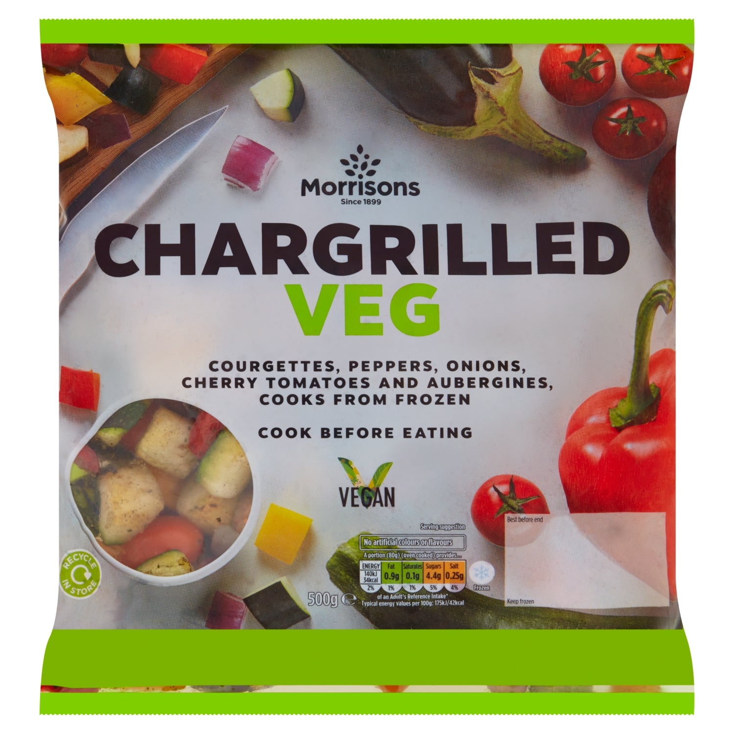 Morrisons Chargrilled Vegetables 500g