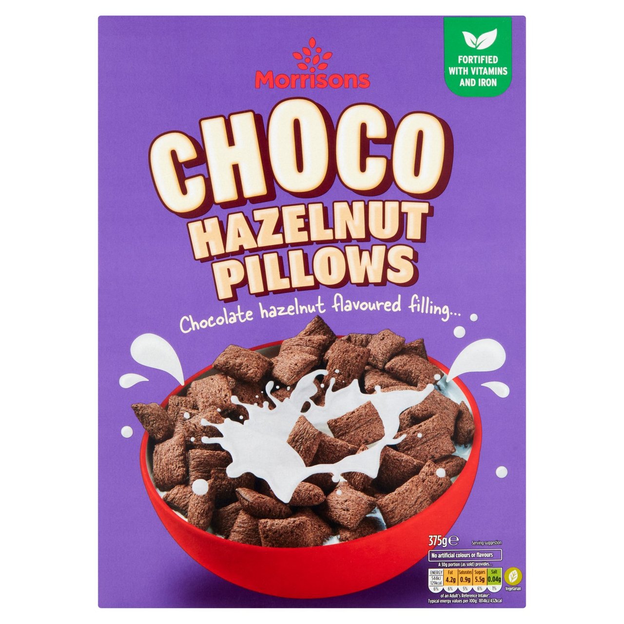 M Choco Nut Pillows 375g